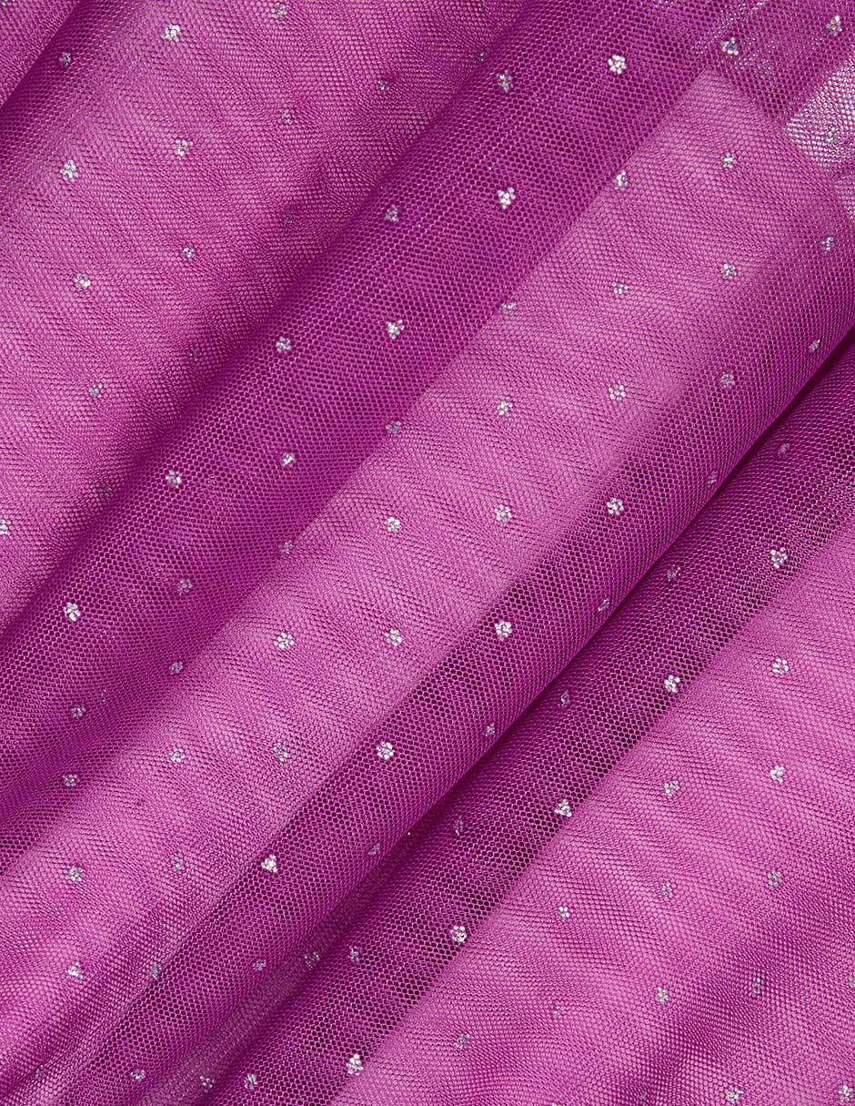 Vestido manga regular para niña 4