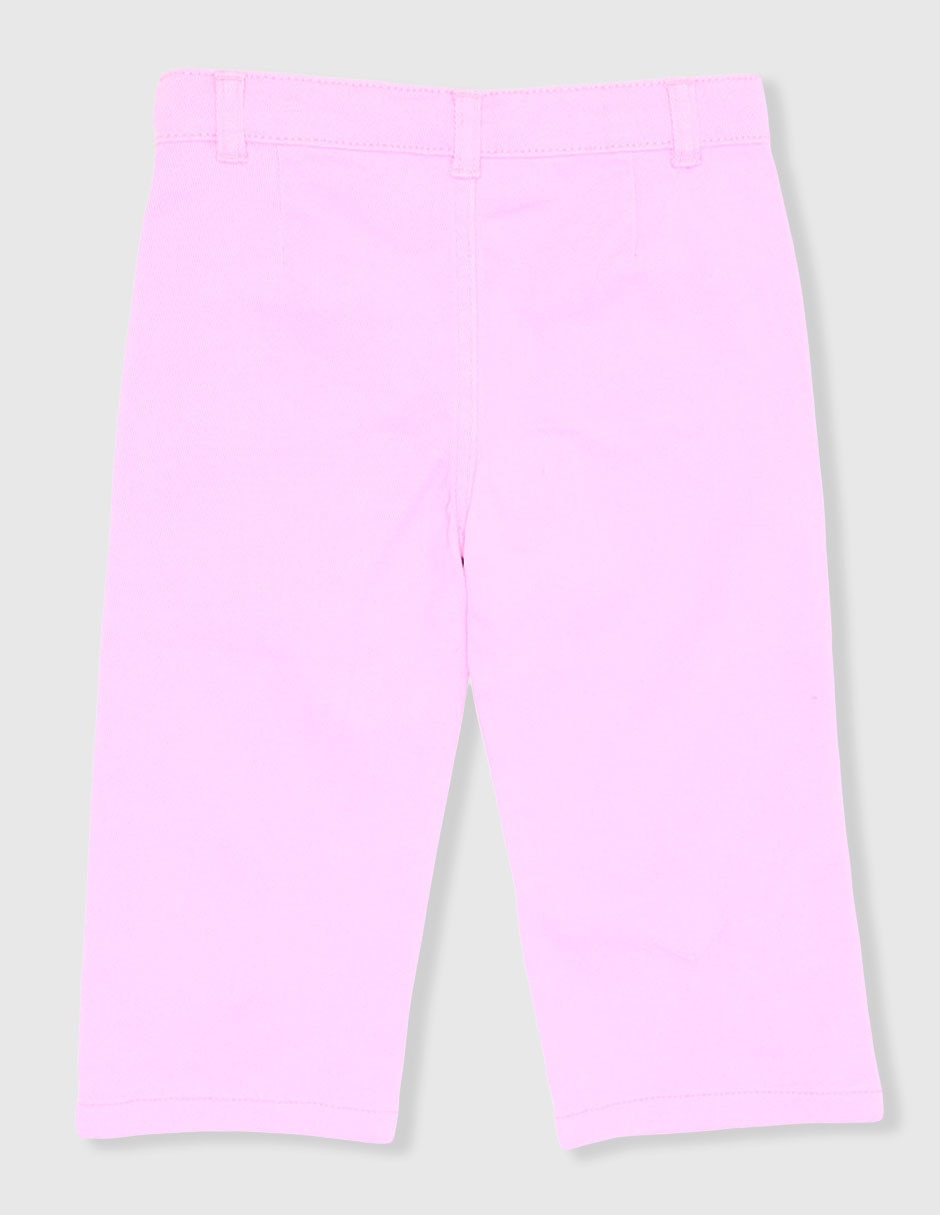 Jeans capri straight para niña 2