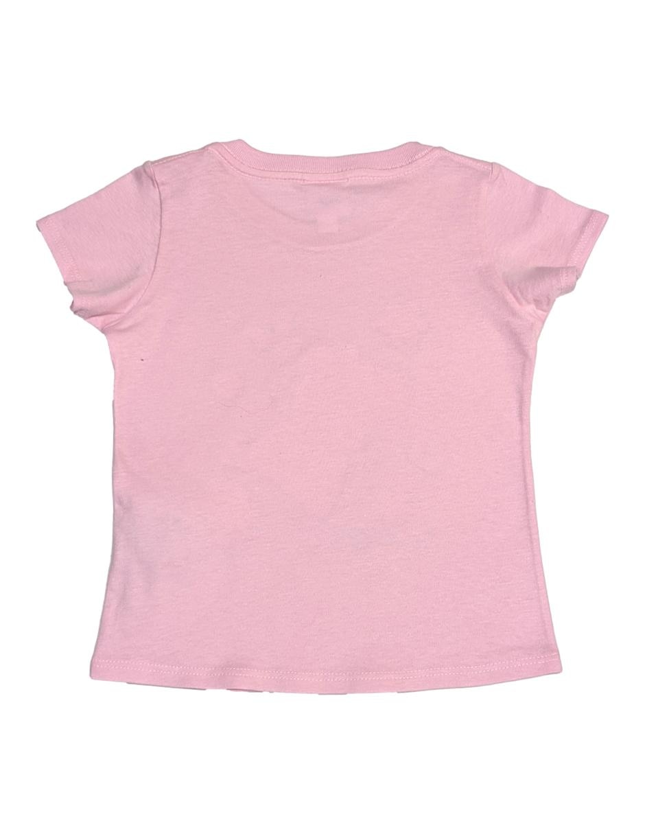 Playera Peppa Pig manga corta para niña 2