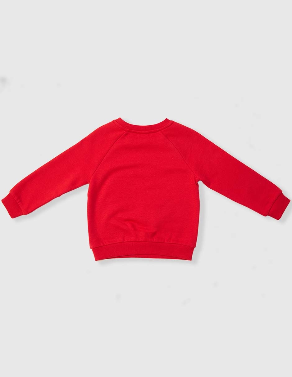 SUDADERA WE, 3T (3 AÑOS), CARMÍN CLARO