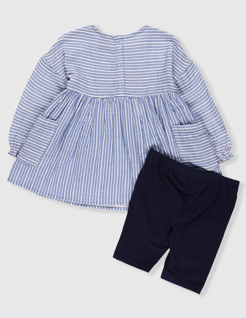 Conjunto de algodón para niña 2