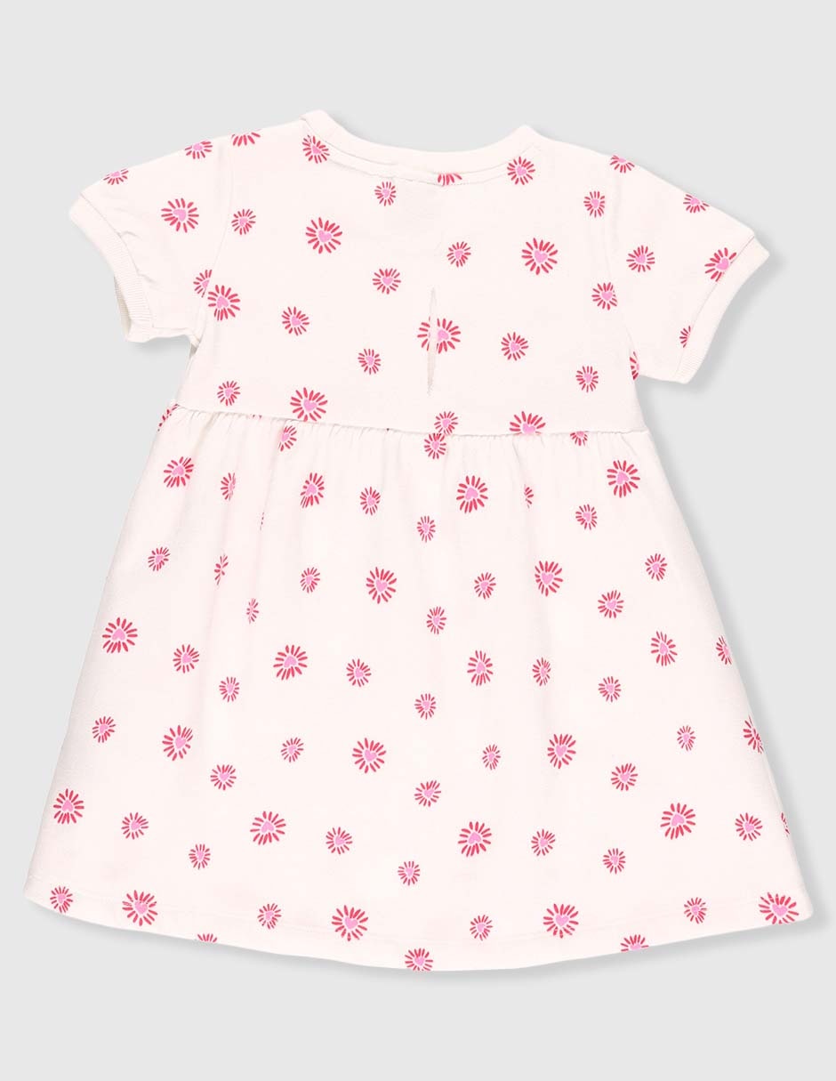 Vestido manga regular para niña 2