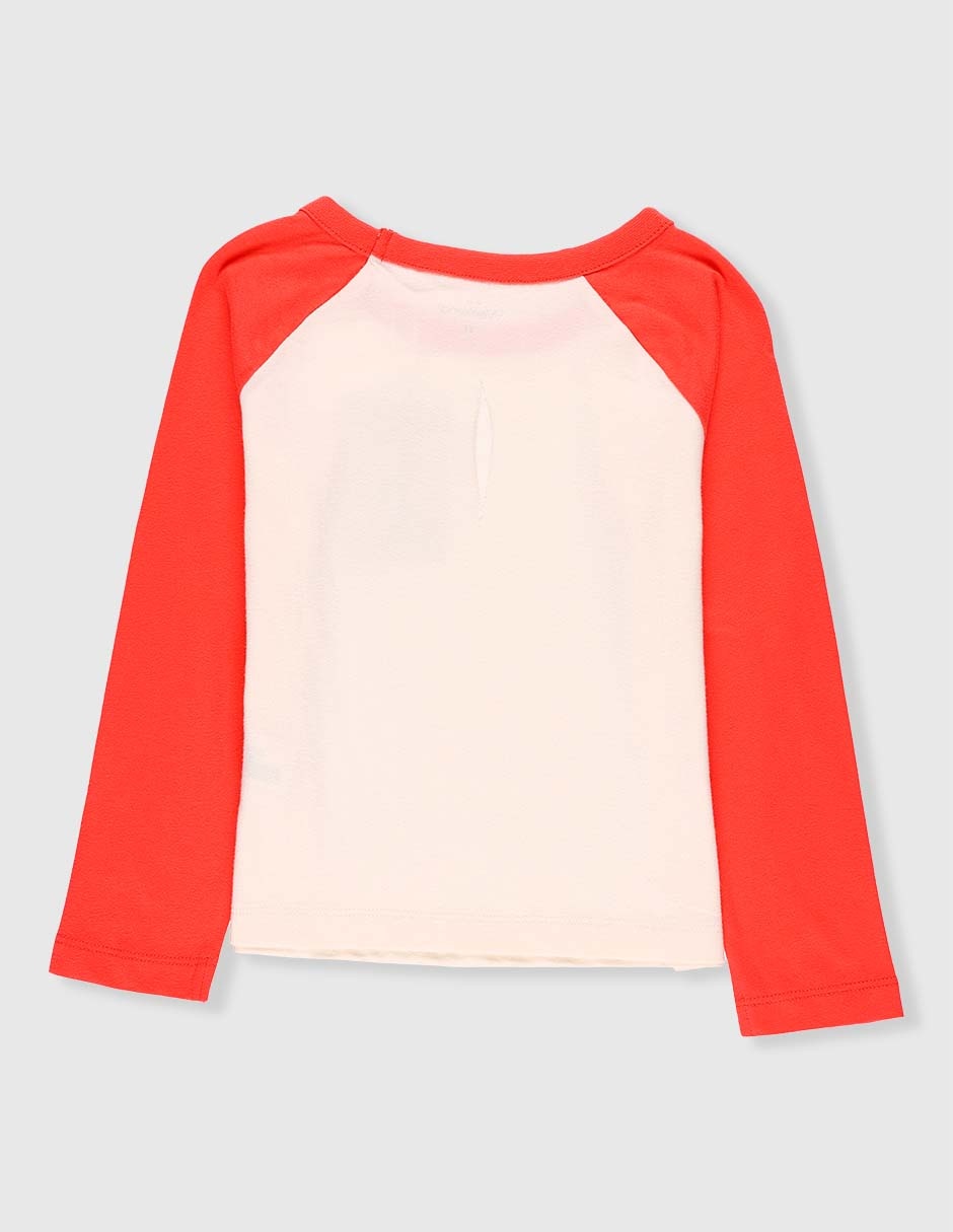 Playera manga larga para bebé niño 2