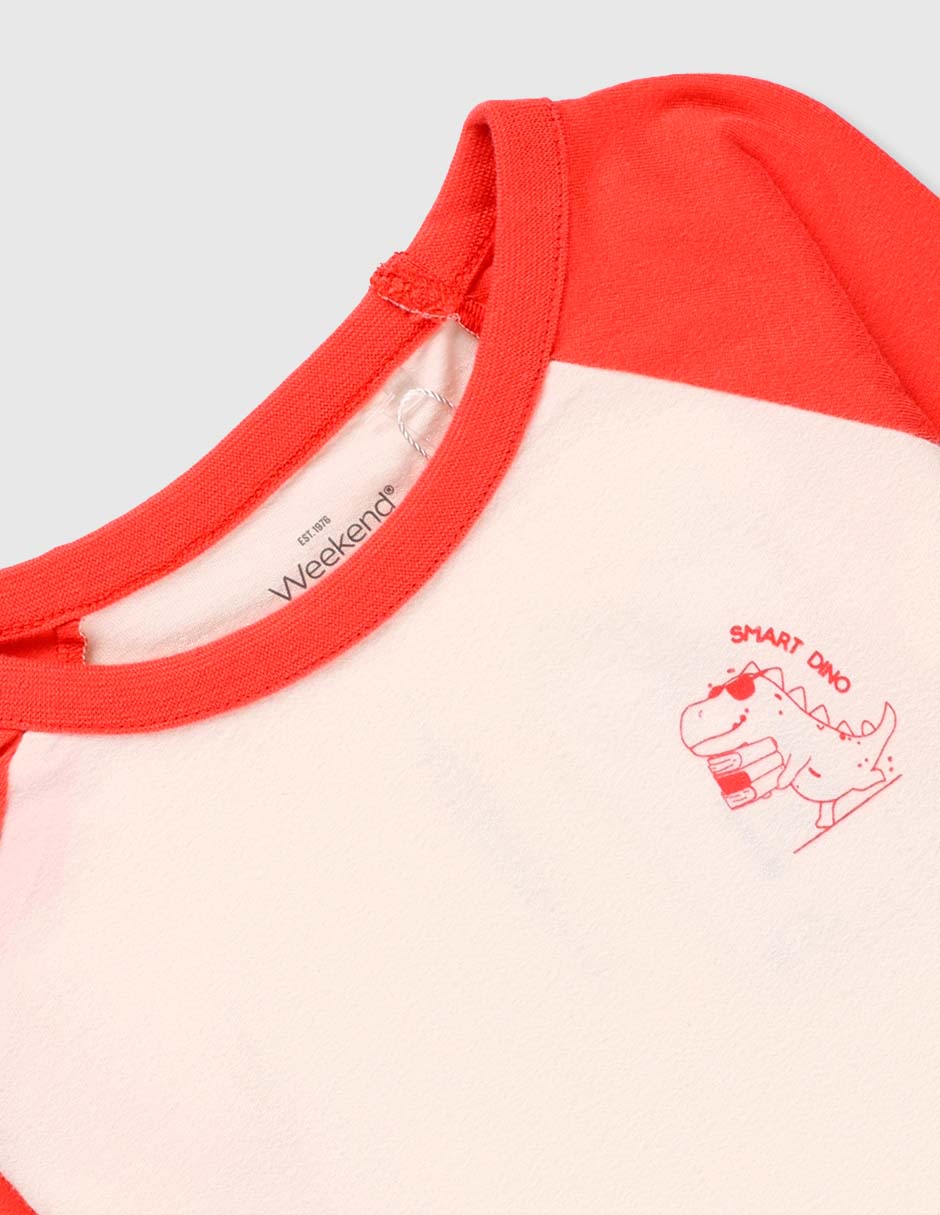 Playera manga larga para bebé niño 3
