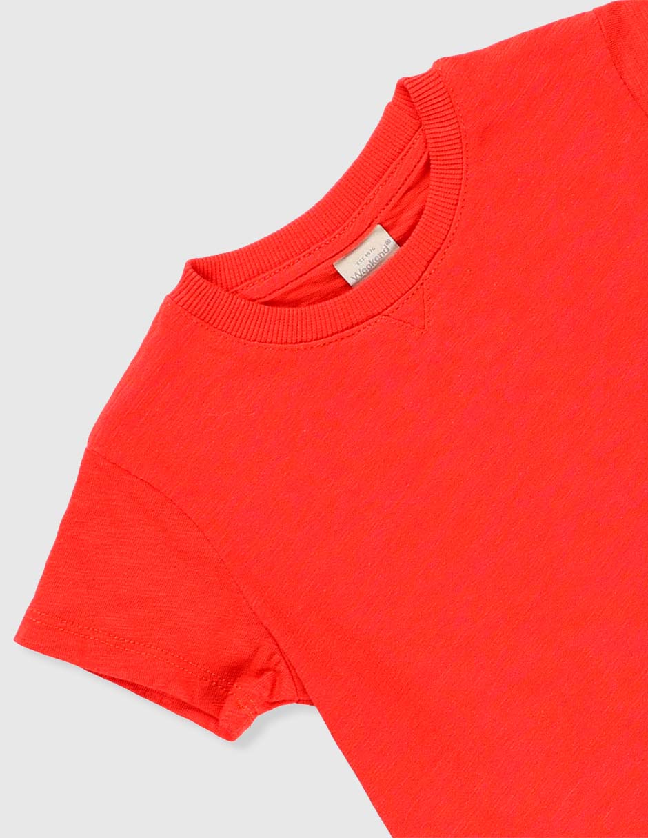 CONJUNTO WEEKEND B, 3T (3 AÑOS), CORAL