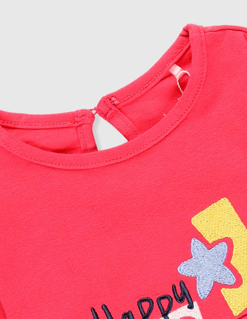 Playera manga larga para bebé niña 3