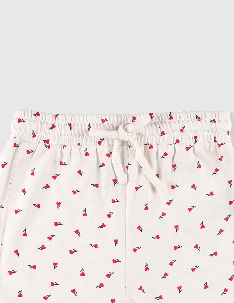 Conjunto casual de algodón para bebé niña 2 piezas 4