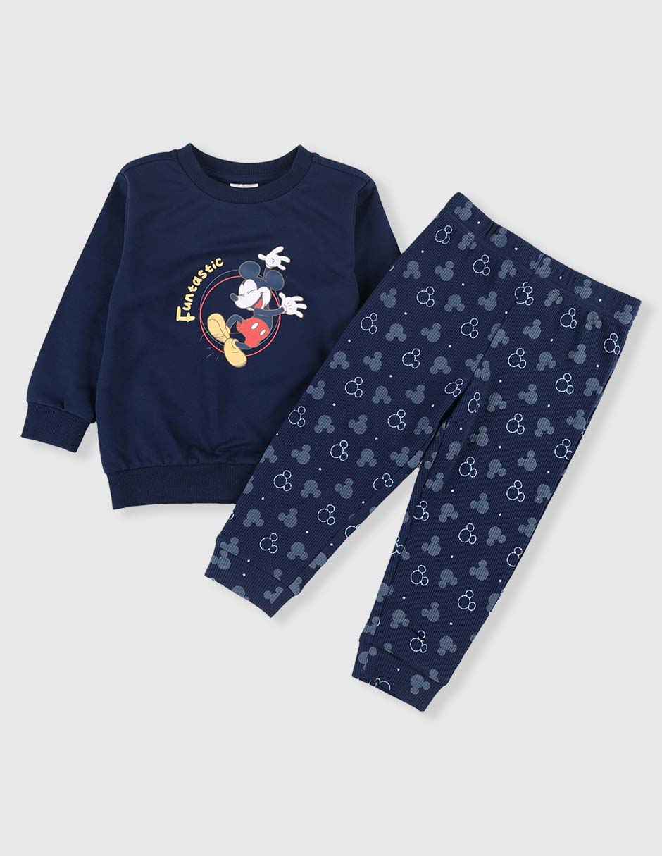 Conjunto pants Mickey Mouse para bebé niño 2 piezas Conjunto pants Mickey Mouse para bebé niño 2 piezas