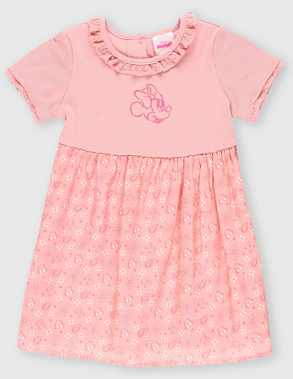 Vestido manga cap para niña Vestido manga cap para niña