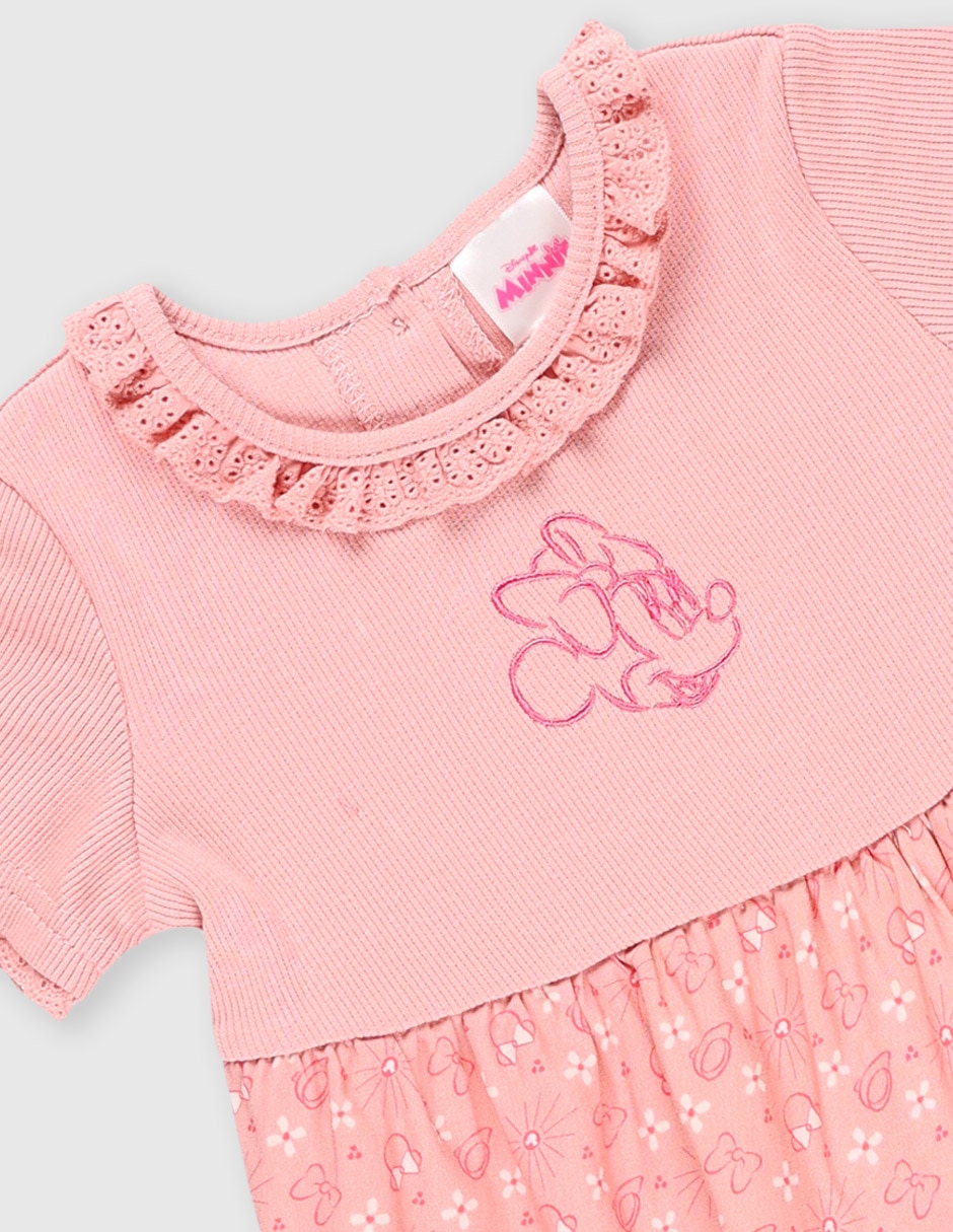 Vestido manga cap para niña 3