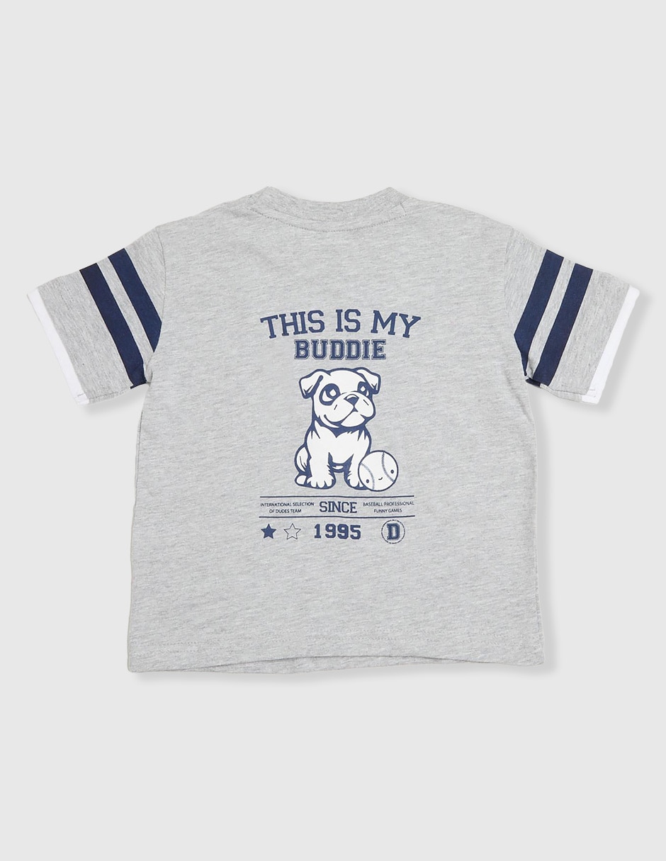 Playera manga corta para niño 2