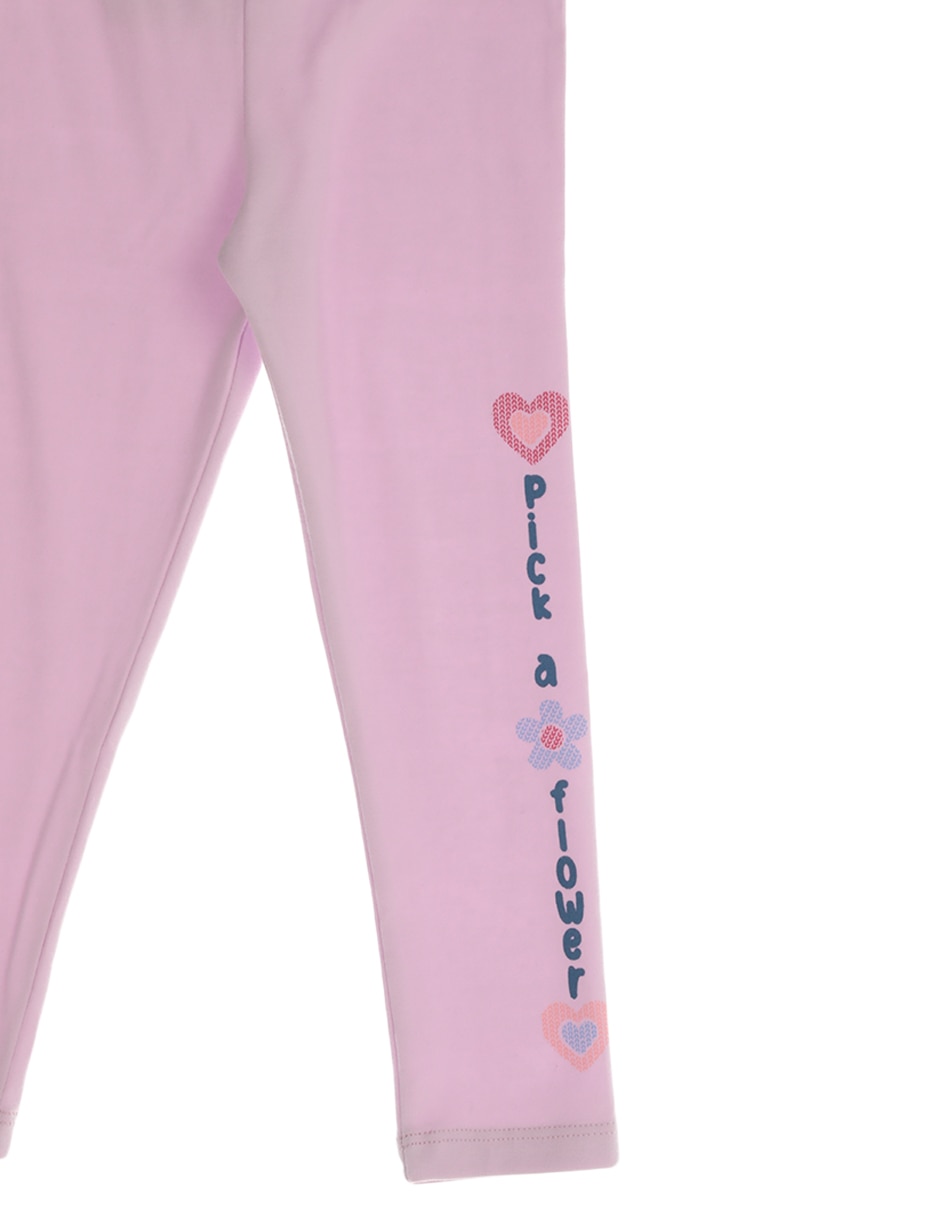LEGGING WEEKEND BAB, 2T (2 AÑOS), LILA
