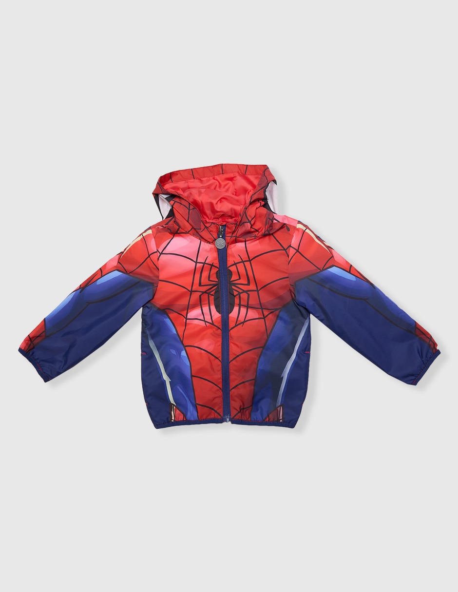 Spider Verse Spiderman Con Chamarra Chamarra Disney DTR Marvel
