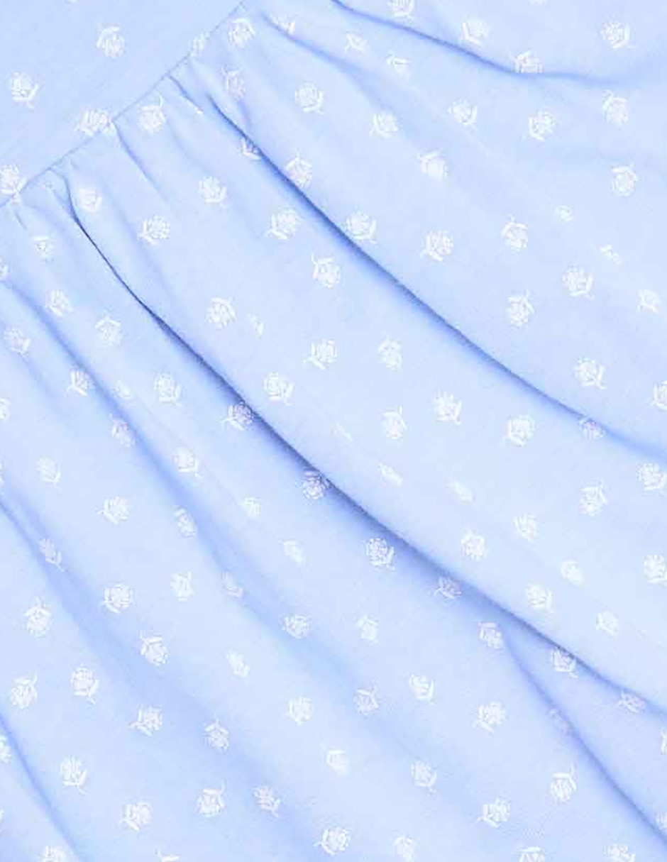 VESTIDO CORTO, 1T (1 AÑO), DENIM CLARO