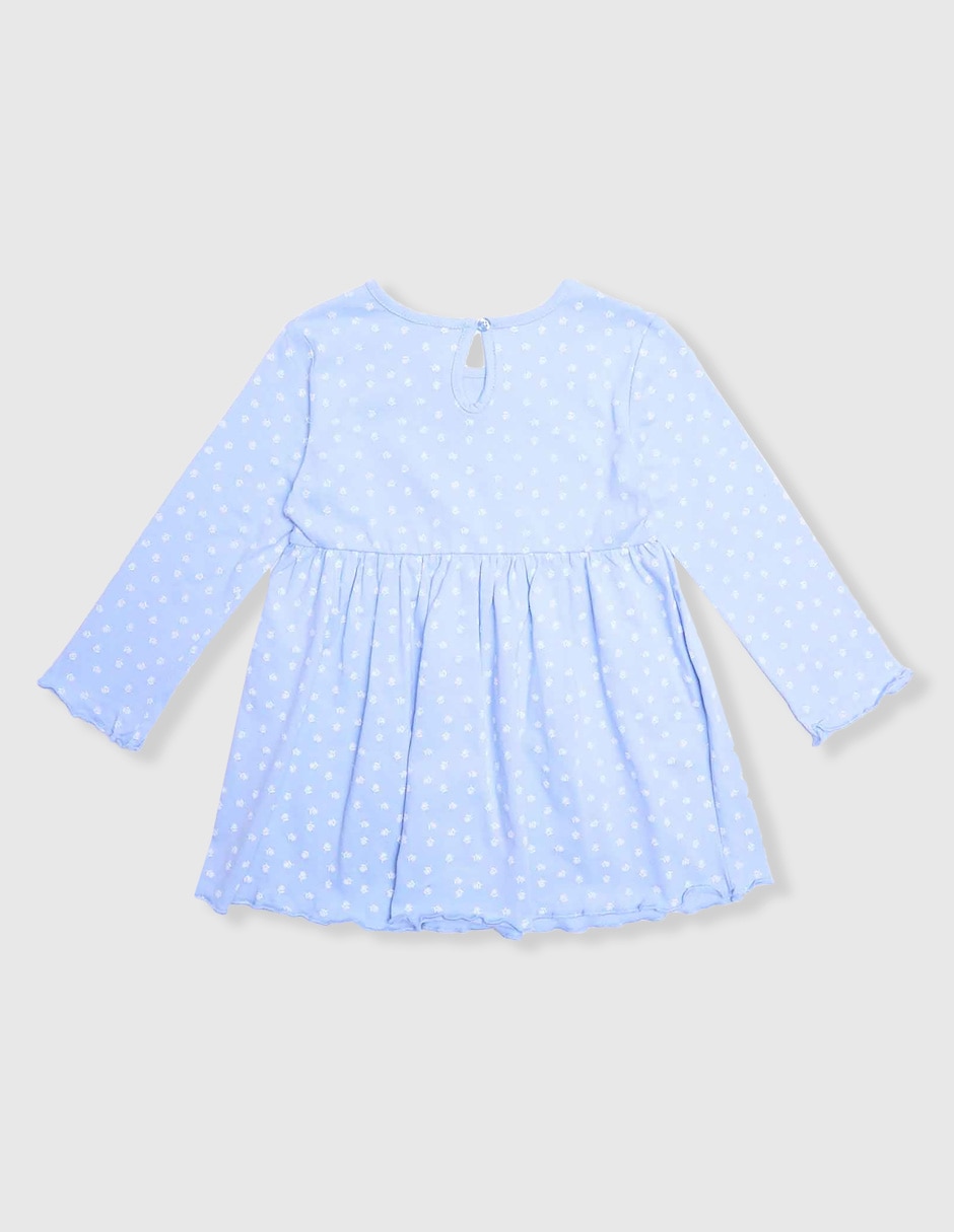 VESTIDO WEEK, 4T (4 AÑOS), DENIM CLARO