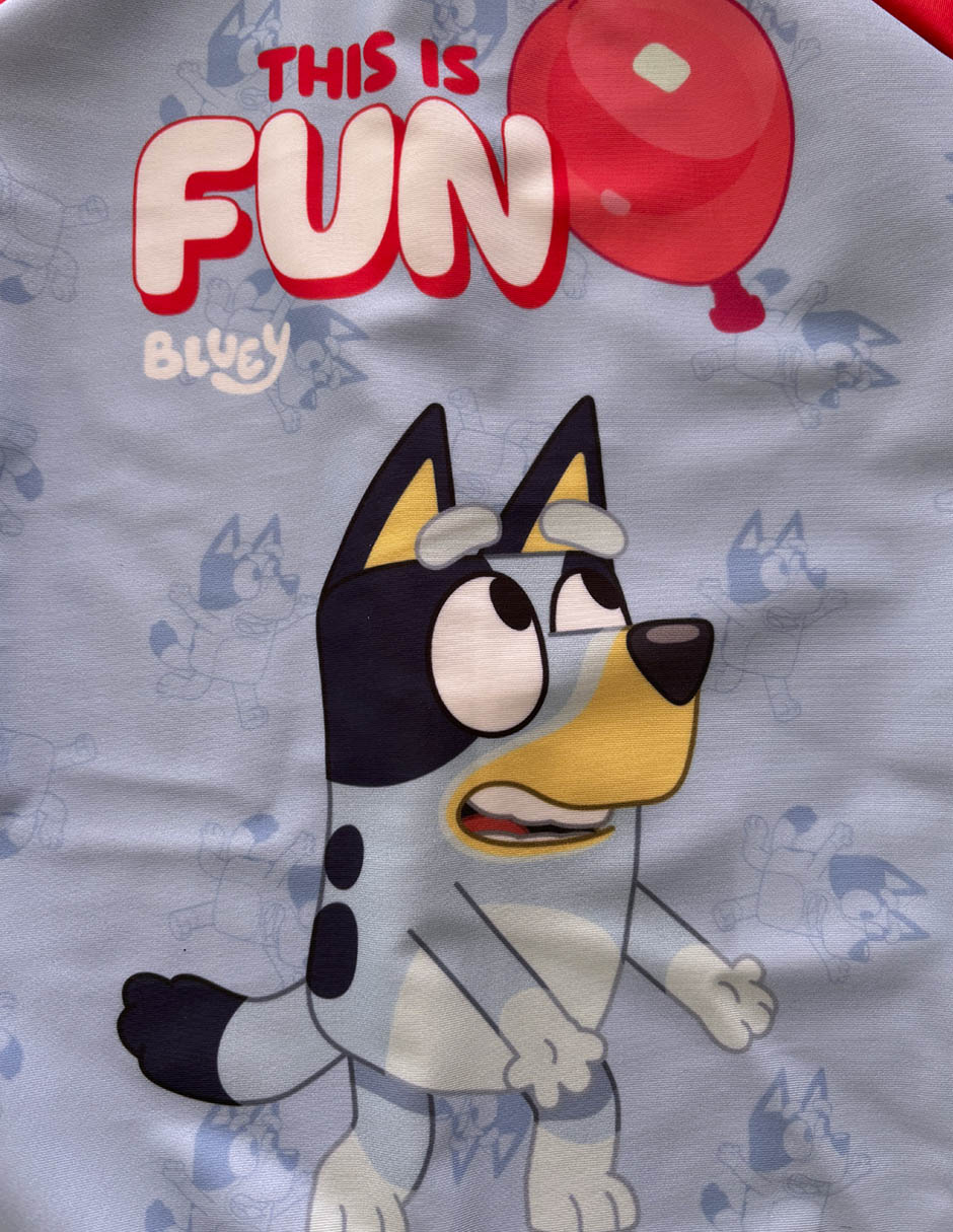 Wetsuit Bluey para bebé niño 3