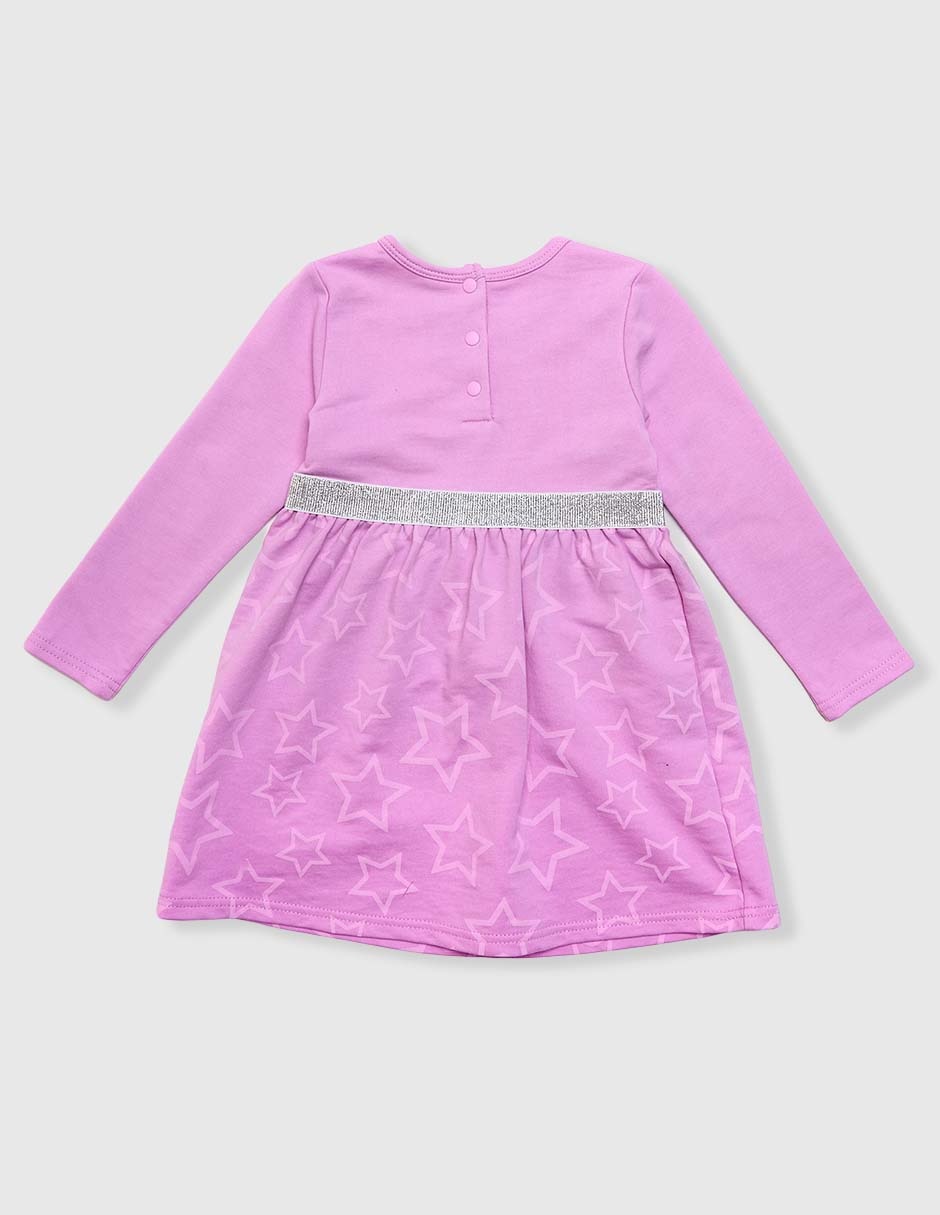 Vestido manga regular para bebé niña 2
