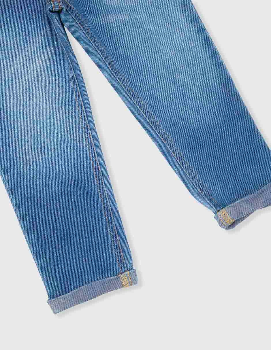 Jeans skinny deslavado para niño 4