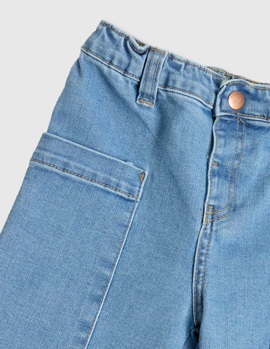 Jeans baggy lavado claro para niño 3