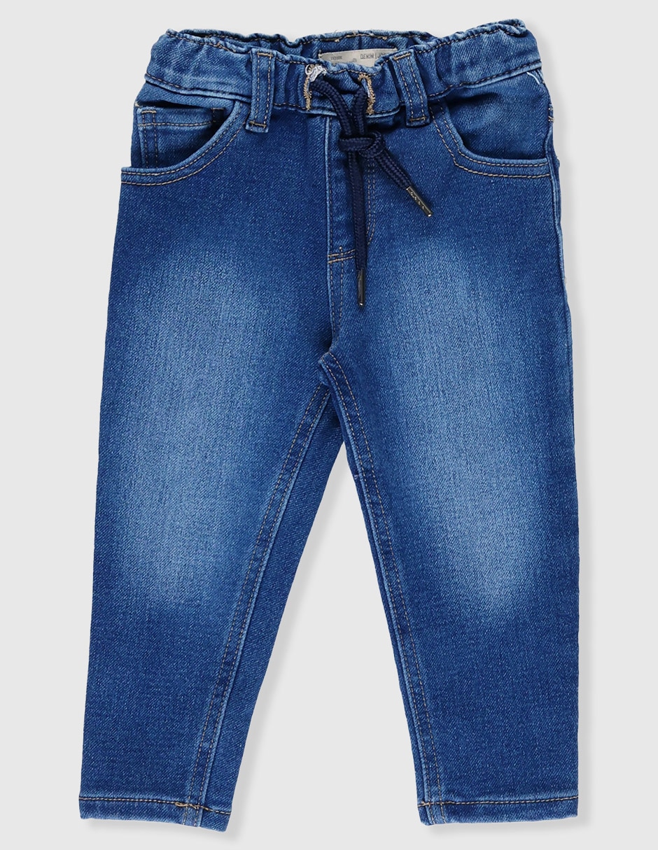 Jeans slim deslavado para niño Jeans slim deslavado para niño