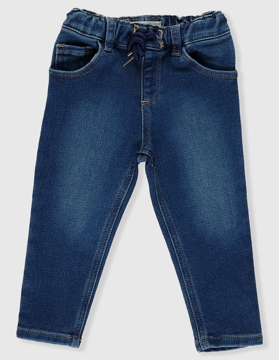 Jeans slim deslavado para niño Jeans slim deslavado para niño