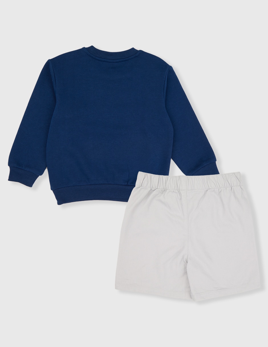 Conjunto short para niño 2 piezas 2