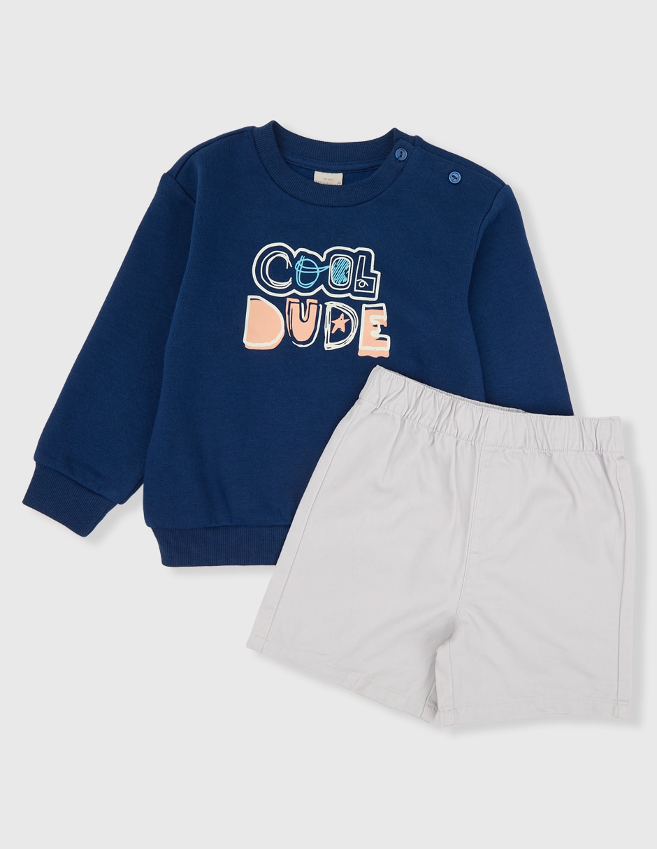 Conjunto short para niño 2 piezas 5