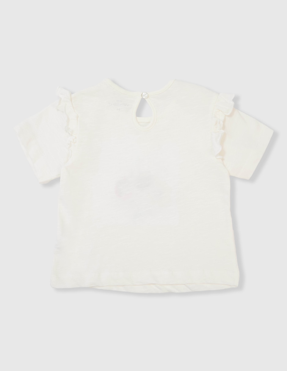 PLAYERA WEEKEND BA, 2T (2 AÑOS), HUESO