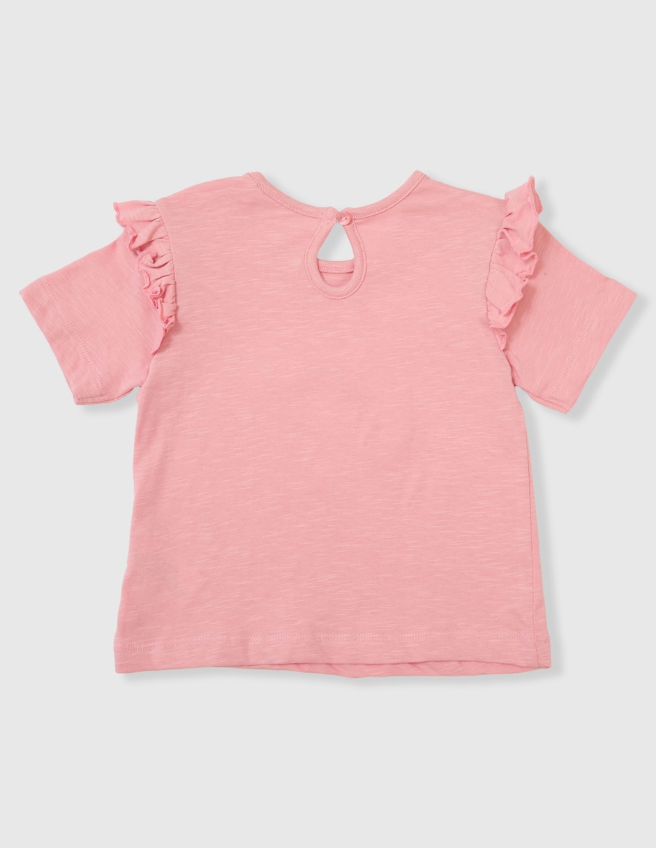 Playera manga corta para niña 2