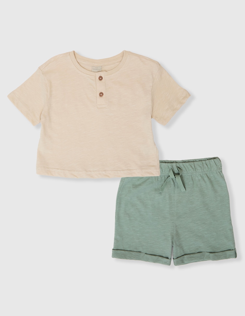 Conjunto de algodón para niña 2 piezas Conjunto de algodón para niña 2 piezas