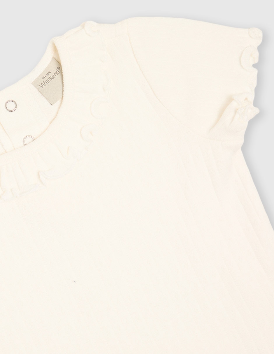 Playera manga corta para bebé niña 3