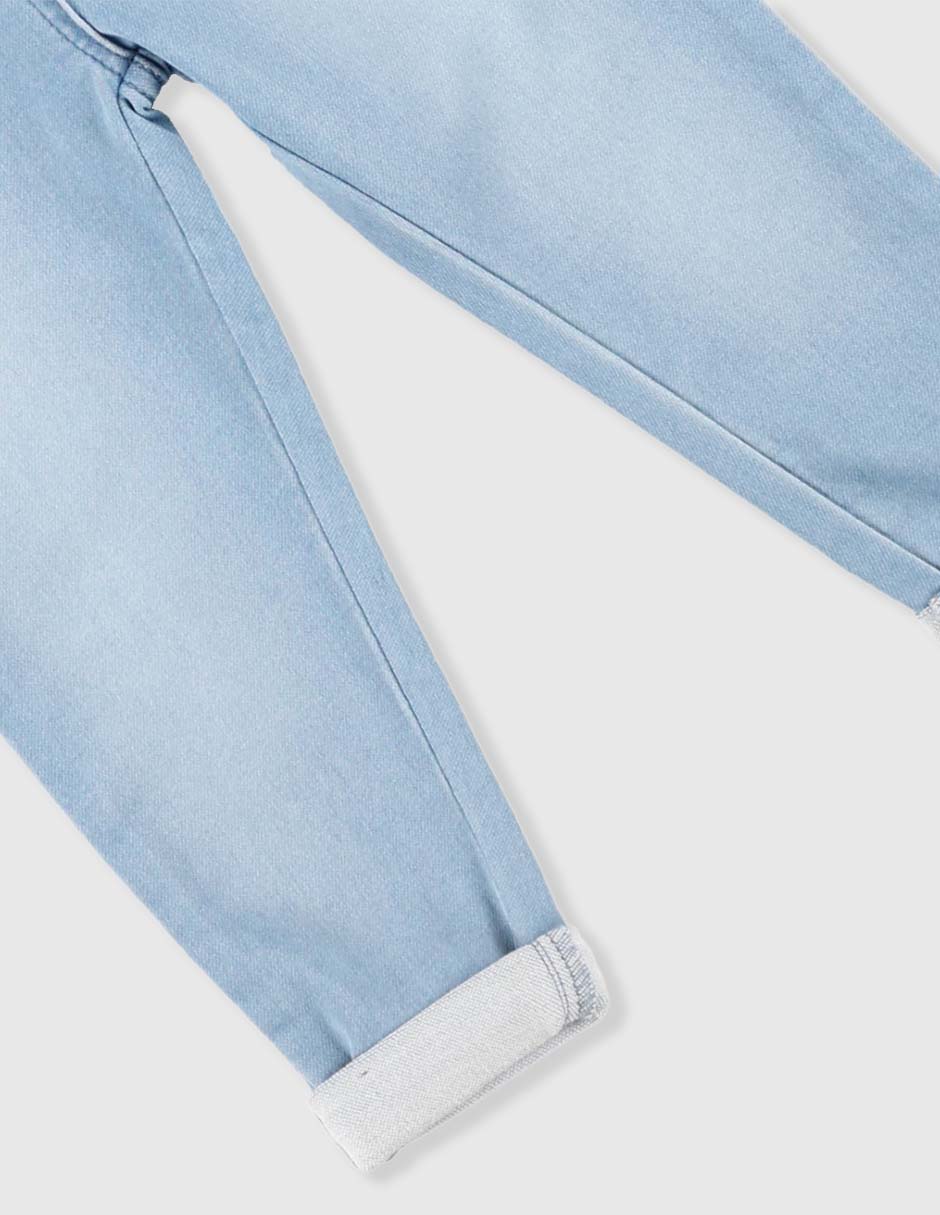 Jeans straight deslavado para niño 4