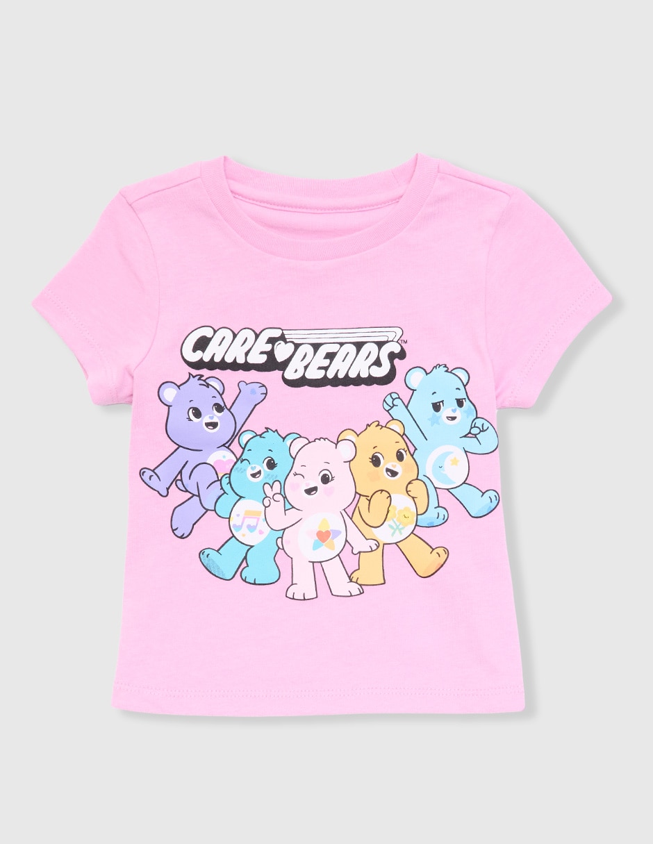 Playera Care Bears manga corta para bebé niña Playera Care Bears manga corta para bebé niña