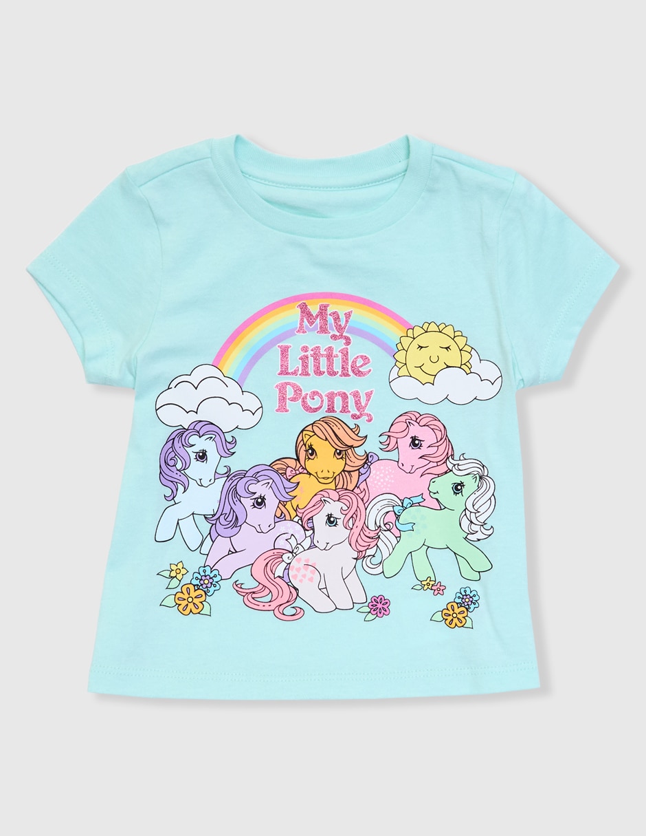 Playera My Little Pony manga corta para niña Playera My Little Pony manga corta para niña