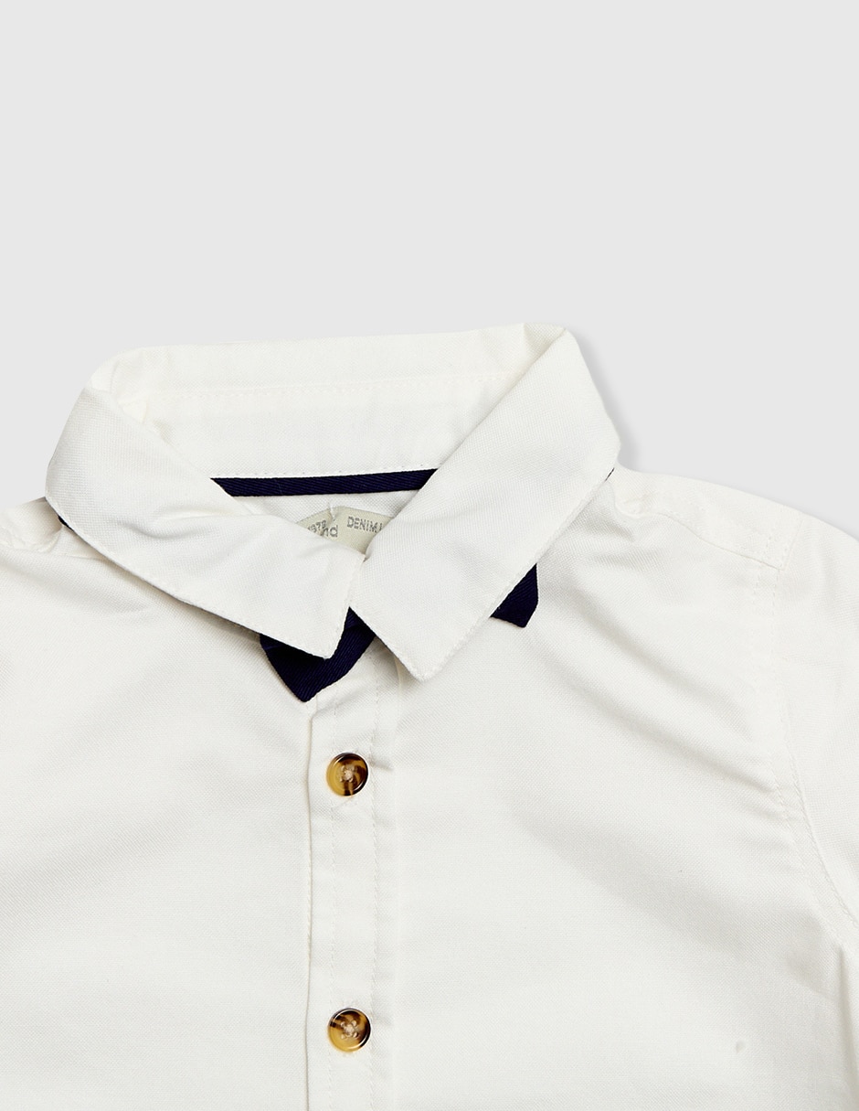 Camisa de vestir manga larga para niño 3