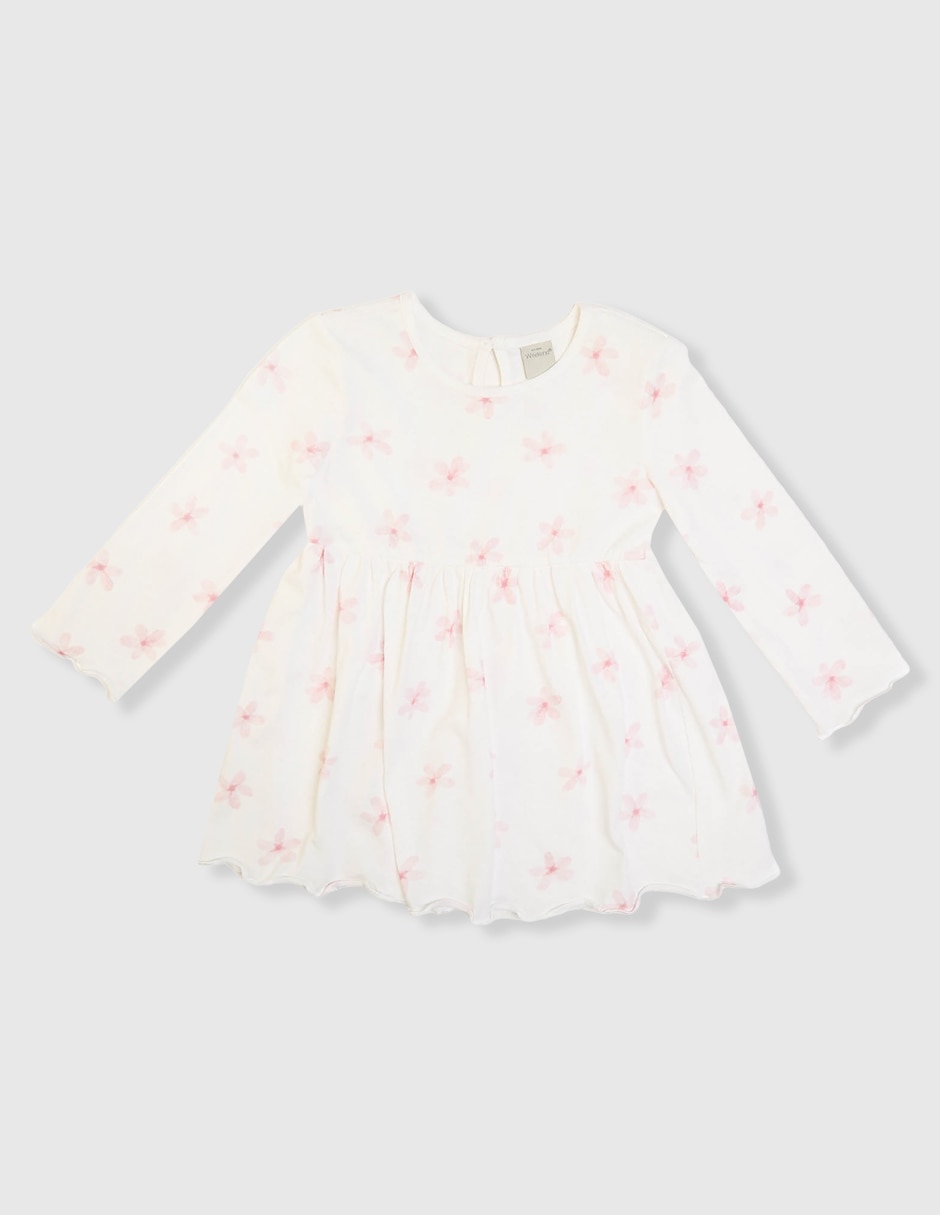 Vestido manga regular para niña Vestido manga regular para niña