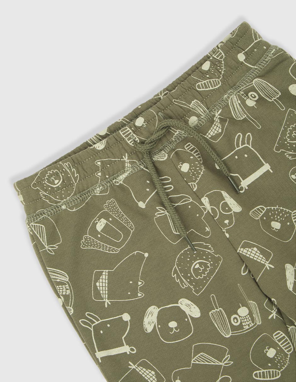 PANTS WEEKEN, 3T (3 AÑOS), VERDE OLIVO