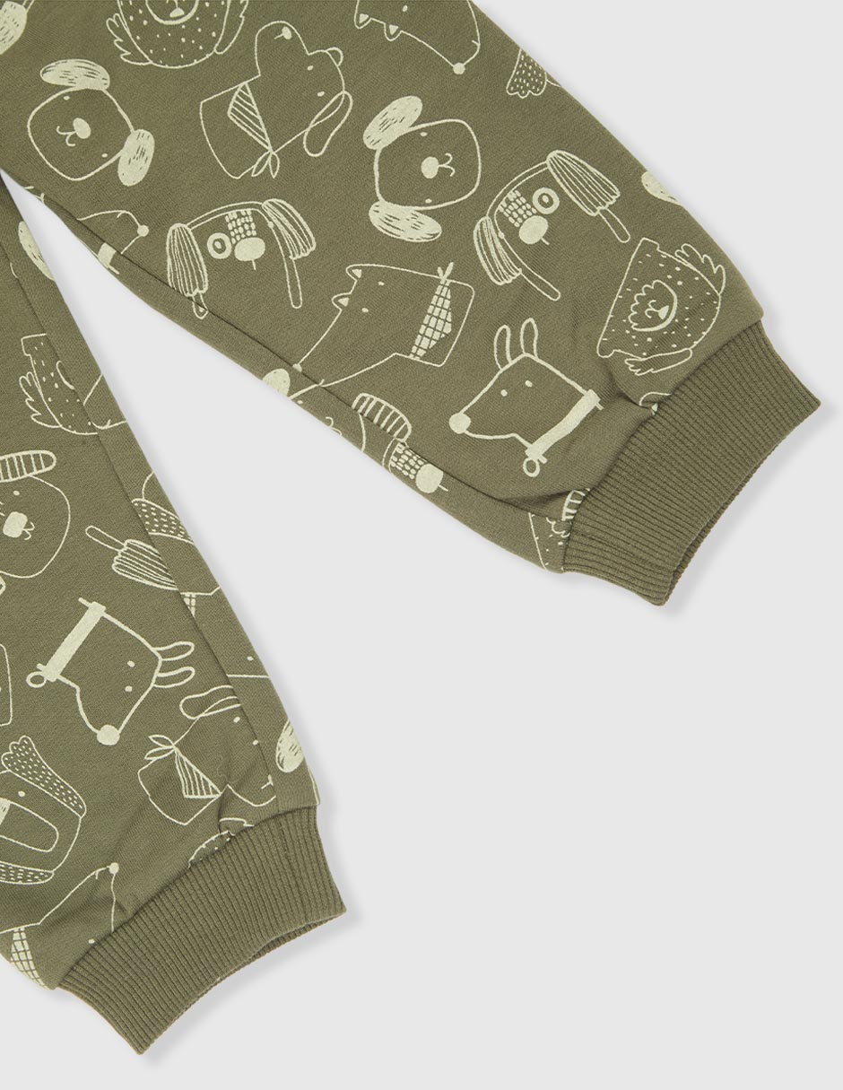 PANTS WEEKEN, 3T (3 AÑOS), VERDE OLIVO