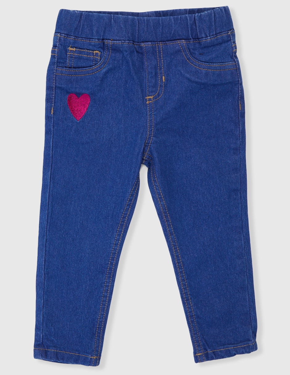 Jeans skinny lavado claro para niña Jeans skinny lavado claro para niña