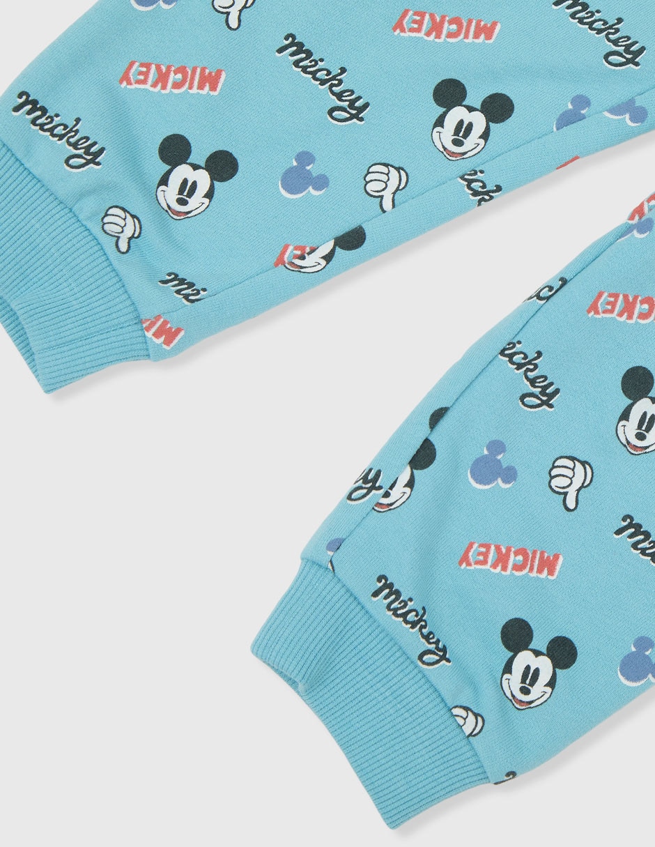 Conjunto pants Disney de algodón para bebé niño 2 piezas 6