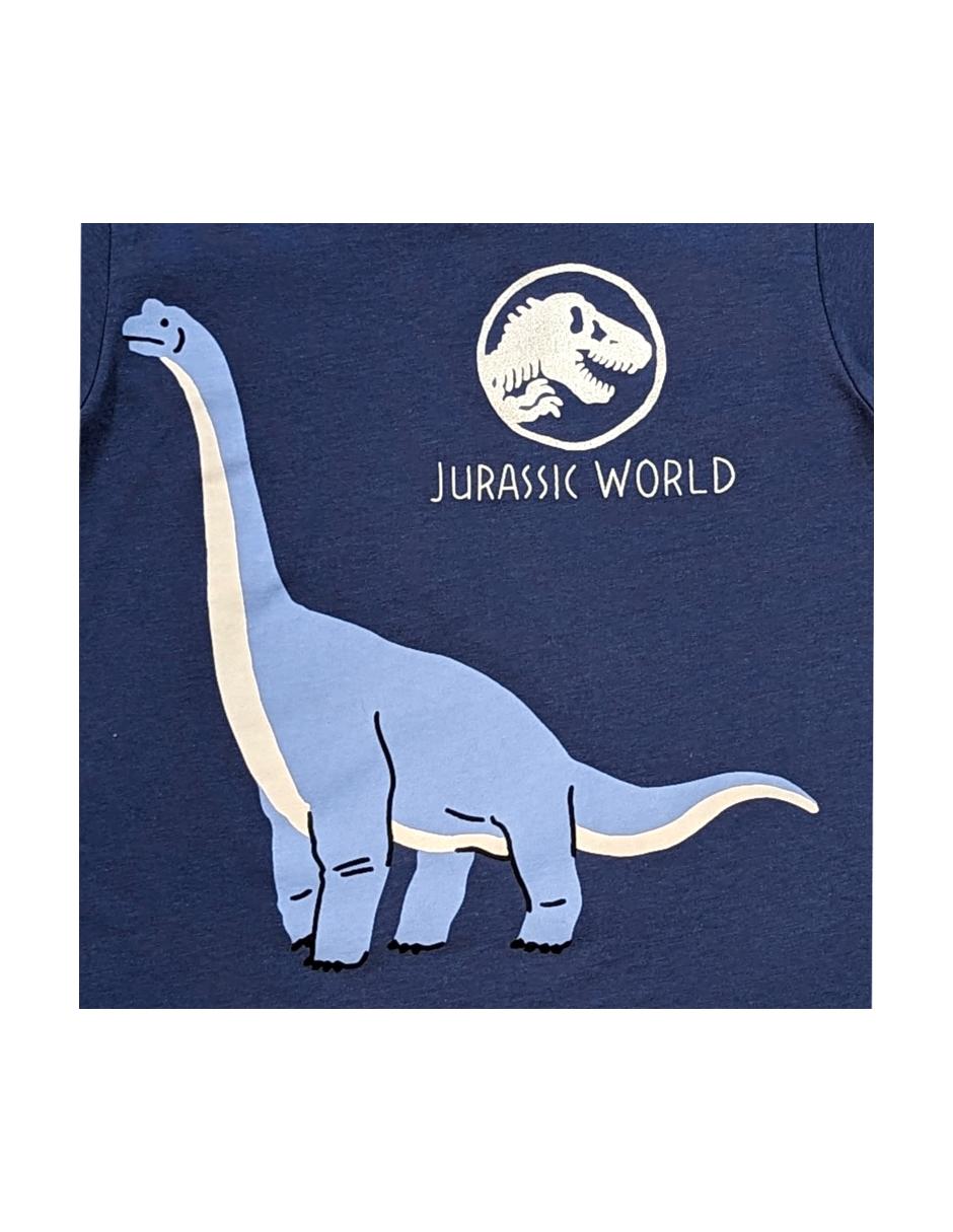 Playera Jurassic World manga corta para niño 3