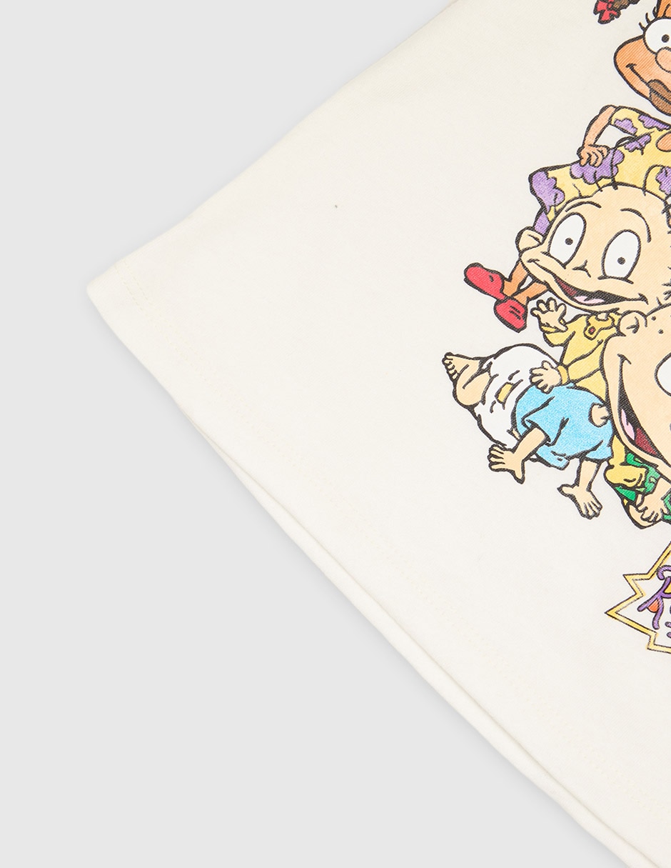 Playera Rugrats manga corta para bebé niña 3