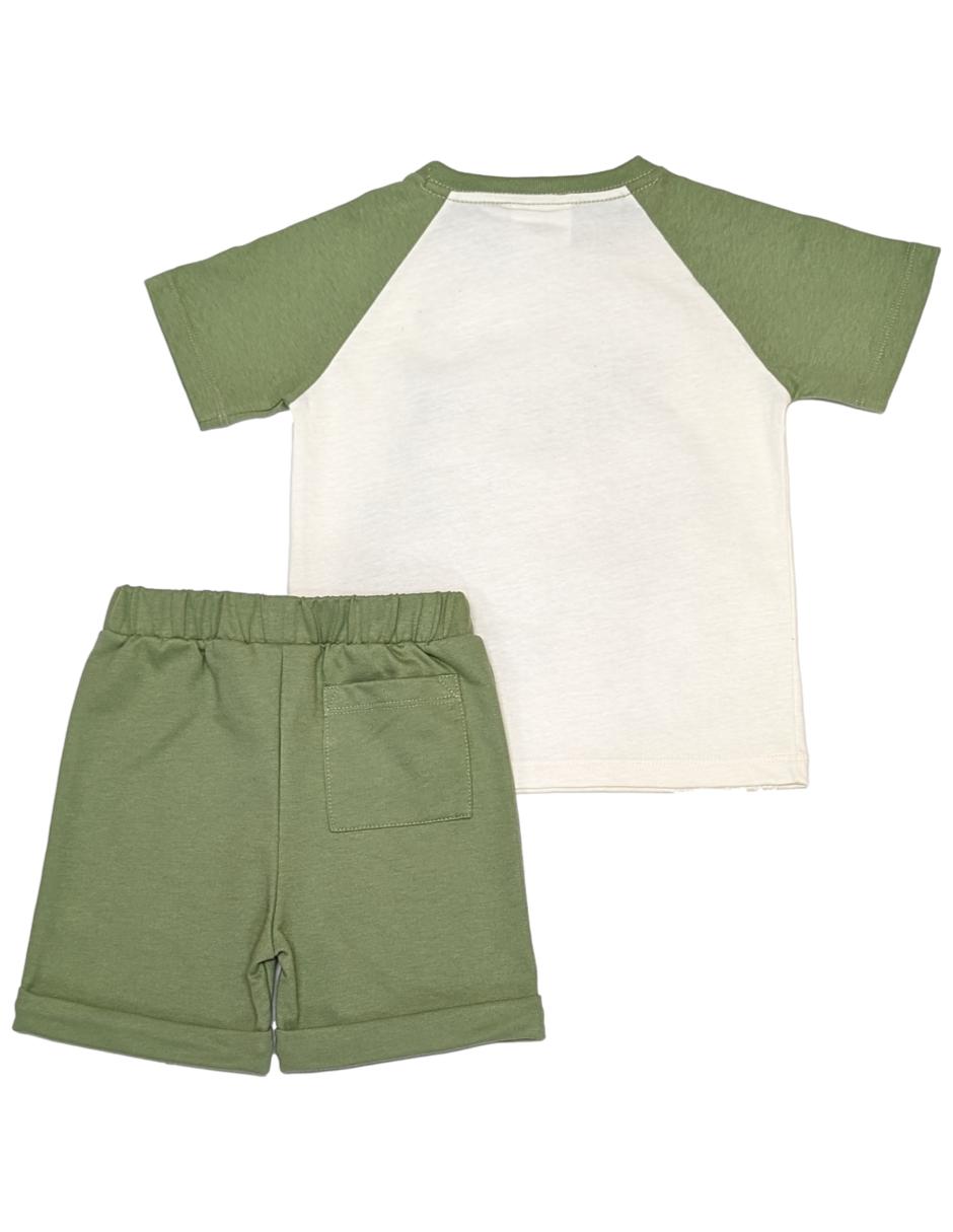 Conjunto Jurassic para niño 2 piezas 2