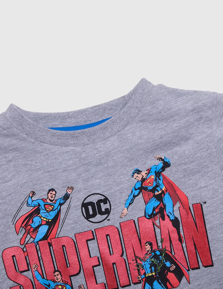 Playera Superman manga corta para niño 3