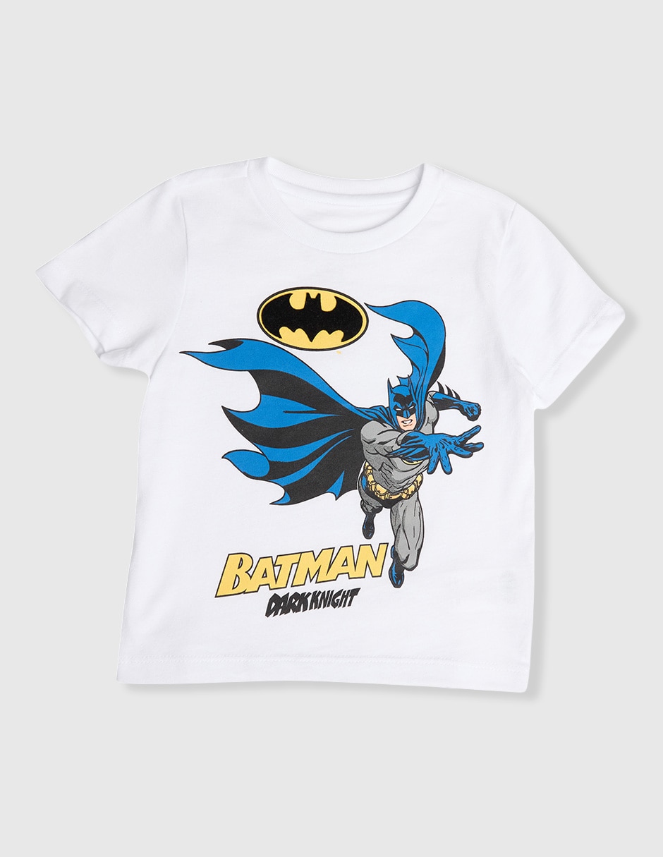 Playera Batman manga corta para niño Playera Batman manga corta para niño