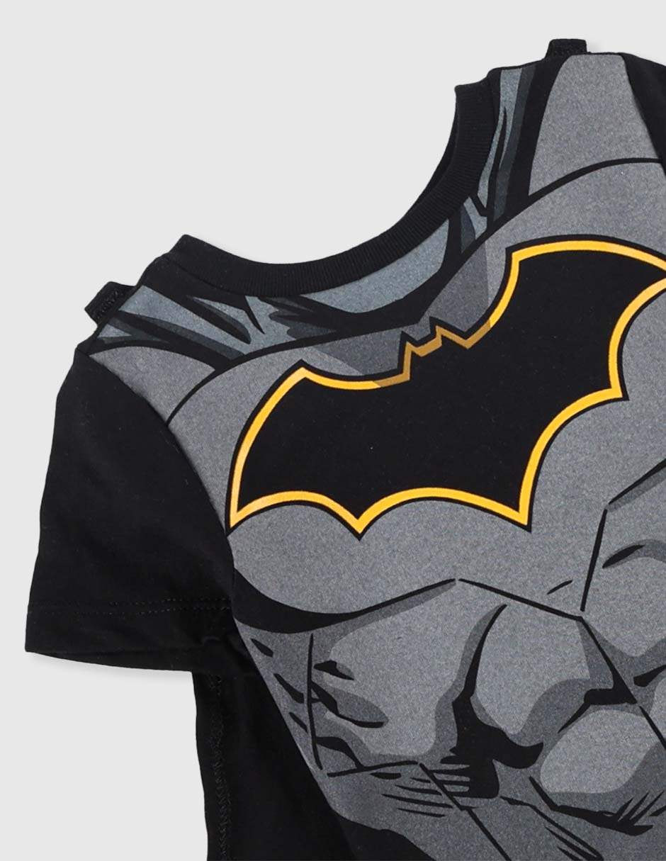 Playera Batman manga corta para bebé niño 3