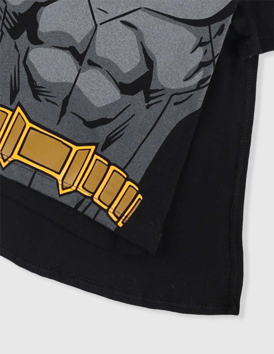 Playera Batman manga corta para bebé niño 4