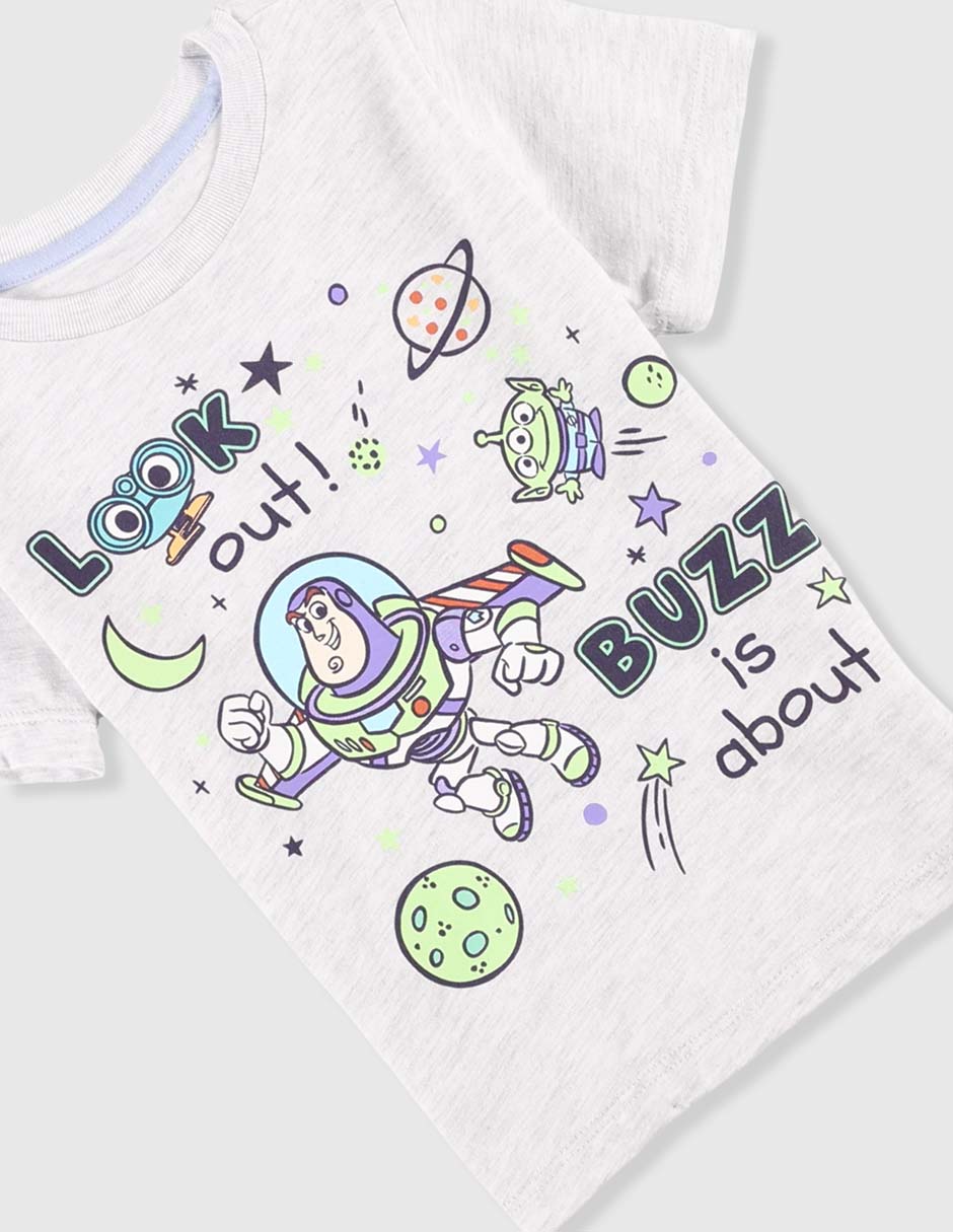 Playera Toy Story manga corta para bebé niño 3
