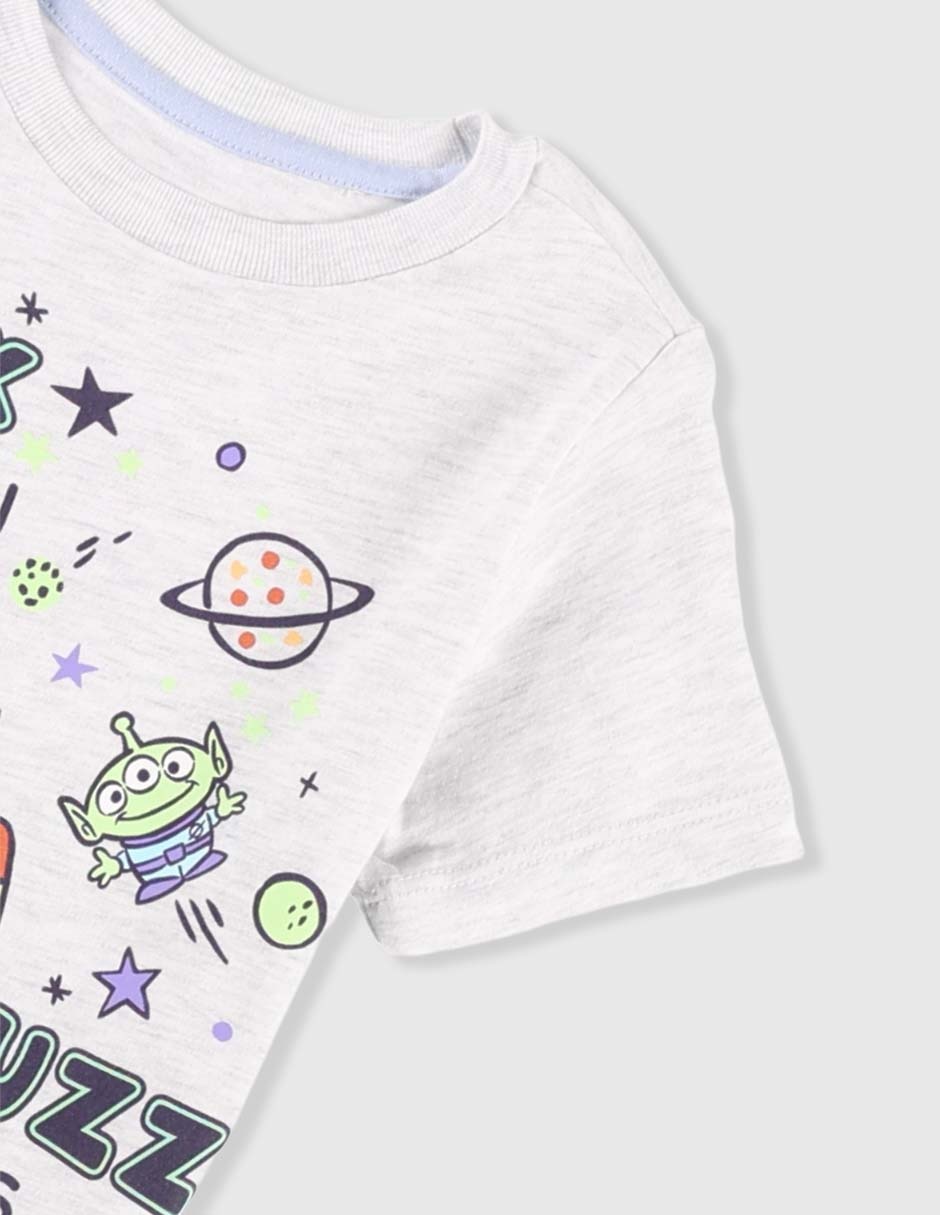 Playera Toy Story manga corta para bebé niño 4