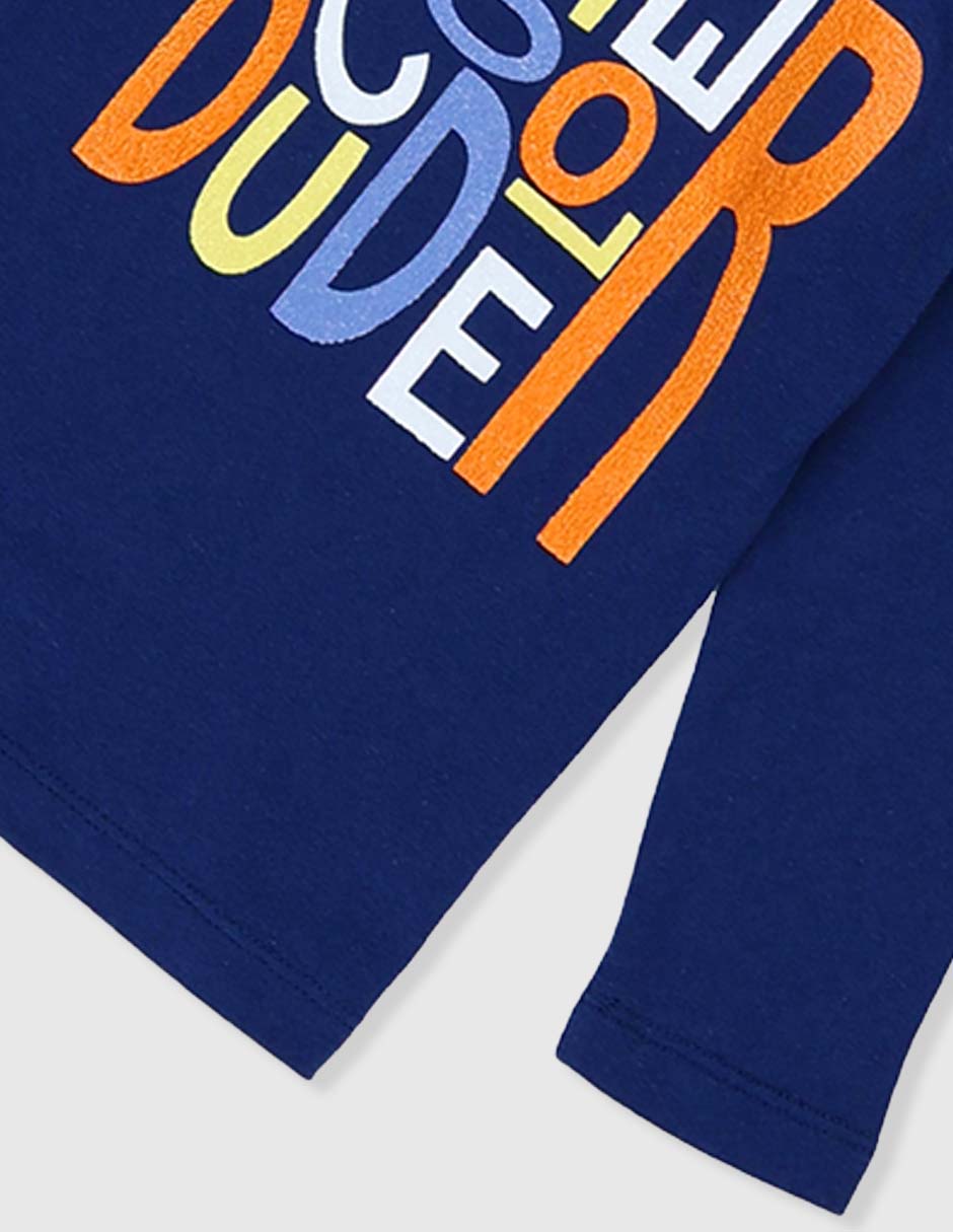 Playera manga larga para niño 4